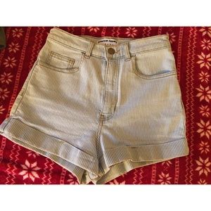 High waisted shorts